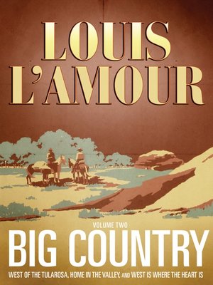 cover image of Big Country, Volume 2